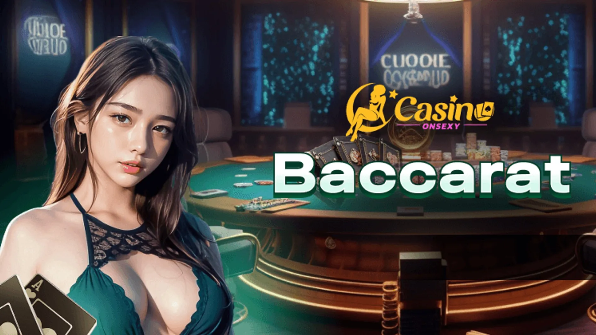 Bàn Baccarat trực tuyến tại 88nn với người chia bài và chip cược